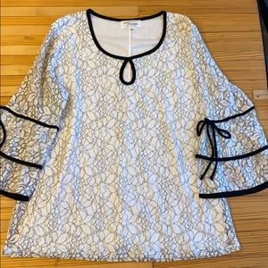 Eve & Maddie quarter-sleeve top